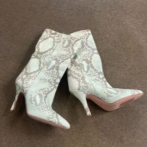 Paris Texas Snakeskin Boots
